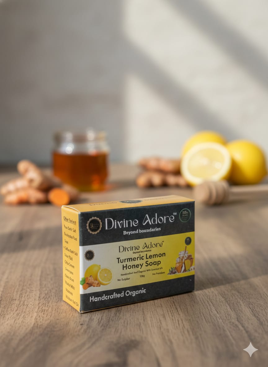 Turmeric Lemon Honey Soap