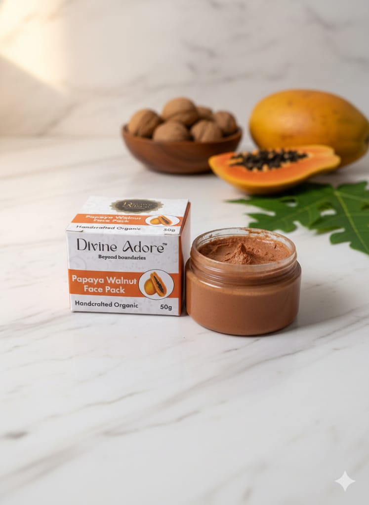 Papaya Walnut Face Pack